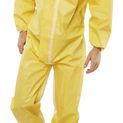 Beeswift Disposable Coverall Microporous Type 4/5/6 Yellow additional 1