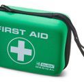 Click Medical Bs8599-2 Small Travel First Aid Kit In Handy Feva Bag Green additional 4