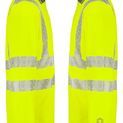 Beeswift Envirowear Hi-Vis Long Sleeve Recyclable Polo Shirt Saturn Yellow additional 4