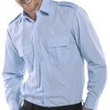 Beeswift Pilot Shirt Long Sleeve Sky Blue additional 1