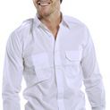 Beeswift Pilot Shirt Long Sleeve White additional 2
