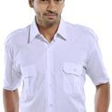 Beeswift Pilot Shirt Short Sleeve White additional 3
