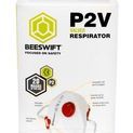 Beeswift Fold Flat P2 Valved Mask White (20 Pack) additional 2