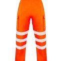 Beeswift Deltic Hi-Vis Ripstop Breathable And Waterproof Rail Overtrouser Orange additional 1