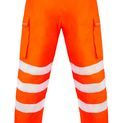 Beeswift Deltic Hi-Vis Ripstop Breathable And Waterproof Rail Overtrouser Orange additional 3