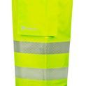 Beeswift Deltic Hi-Vis Two-Tone Ripstop Breathable And Waterproof Rail Overtrouser Saturn Yellow / Navy additional 6
