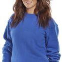 Beeswift Polycotton Sweatshirt Royal Blue additional 3