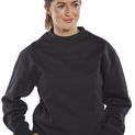 Beeswift Polycotton Sweatshirt Black additional 2
