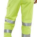Beeswift Hi-Vis Poly Cotton Trousers Saturn Yellow additional 2