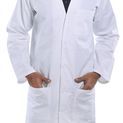 Beeswift Poly Cotton Warehouse Coat White additional 1