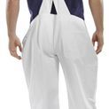 Beeswift Cotton Drill Bib And Brace White additional 2