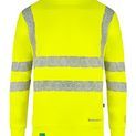 Beeswift Envirowear Hi-Vis Recyclable Sweatshirt Saturn Yellow additional 2