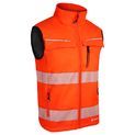 Beeswift Deltic Hi-Vis Softshell Rail Bodywarmer Orange additional 1