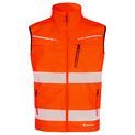 Beeswift Deltic Hi-Vis Softshell Rail Bodywarmer Orange additional 2