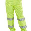 Beeswift Ladies Hi-Vis Trousers Saturn Yellow additional 1