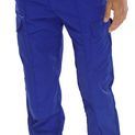 Beeswift Super Drivers Trousers Royal Blue additional 1
