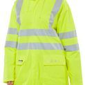 Beeswift Fire Retardant Hi-Vis Anti-Static Jacket Saturn Yellow additional 1