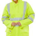 Beeswift Fire Retardant Hi-Vis Anti-Static Jacket Saturn Yellow additional 2