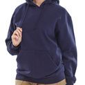 Beeswift Hooded Sweatshirt Navy Blue additional 1