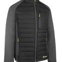 Beeswift Flex Workwear Padded Jacket Black/Grey additional 1