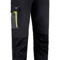 Beeswift Flex Workwear Two-Tone Trousers Black/Grey additional 1