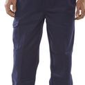 Beeswift Heavyweight Drivers Trousers Navy Blue additional 1