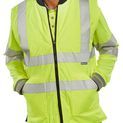 Beeswift Reversible Hi-Vis Interactive Bodywarmer Saturn Yellow / Navy additional 1