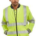 Beeswift Reversible Hi-Vis Interactive Bodywarmer Saturn Yellow / Navy additional 4