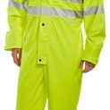 Beeswift Hi-Vis Pu Breathable Coverall Saturn Yellow additional 1
