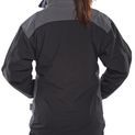 Beeswift Two-Tone Soft Shell Jacket Black/Grey additional 5