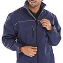 Beeswift Soft Shell Jacket Navy Blue additional 2