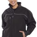 Beeswift Soft Shell Jacket Black additional 8