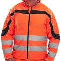 Beeswift Eton Hi-Vis Soft Shell Jacket Orange / Black additional 1