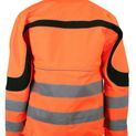 Beeswift Eton Hi-Vis Soft Shell Jacket Orange / Black additional 4