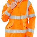 Beeswift Ladies Hi-Vis Executive Jacket Orange additional 1