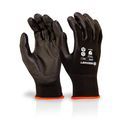 Beeswift Pu Coated Gloves Black additional 1