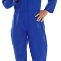 Beeswift Fire Retardant Boilersuit Royal Blue additional 1
