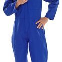 Beeswift Fire Retardant Boilersuit Royal Blue additional 2