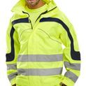 Beeswift Eton Hi-Vis Breathable Jacket Saturn Yellow additional 2