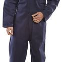 Beeswift Fire Retardant Boilersuit Navy Blue additional 1