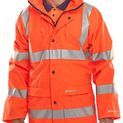 Beeswift Hi-Vis Breathable Pu Jacket Orange additional 1