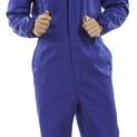 Beeswift Hooded Boilersuit Royal Blue additional 3