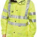 Beeswift Carnoustie Hi-Vis Jacket Saturn Yellow additional 1