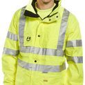 Beeswift Carnoustie Hi-Vis Jacket Saturn Yellow additional 2