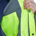 Beeswift Hi-Vis Fleece Lined Bomber Jacket Saturn Yellow additional 5