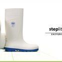 Bekina Steplite Easy Grip Safety Wellingtons S4 White additional 2