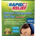 Rapid Relief Natural Theraputic Oat Bag With Gel Pack (Long) Blue additional 1