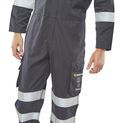 Beeswift Arc Compliant Boilersuit Navy Blue additional 1