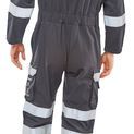 Beeswift Arc Compliant Boilersuit Navy Blue additional 2