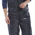 Beeswift Coldstar Freezer Bib Trousers Navy Blue additional 1